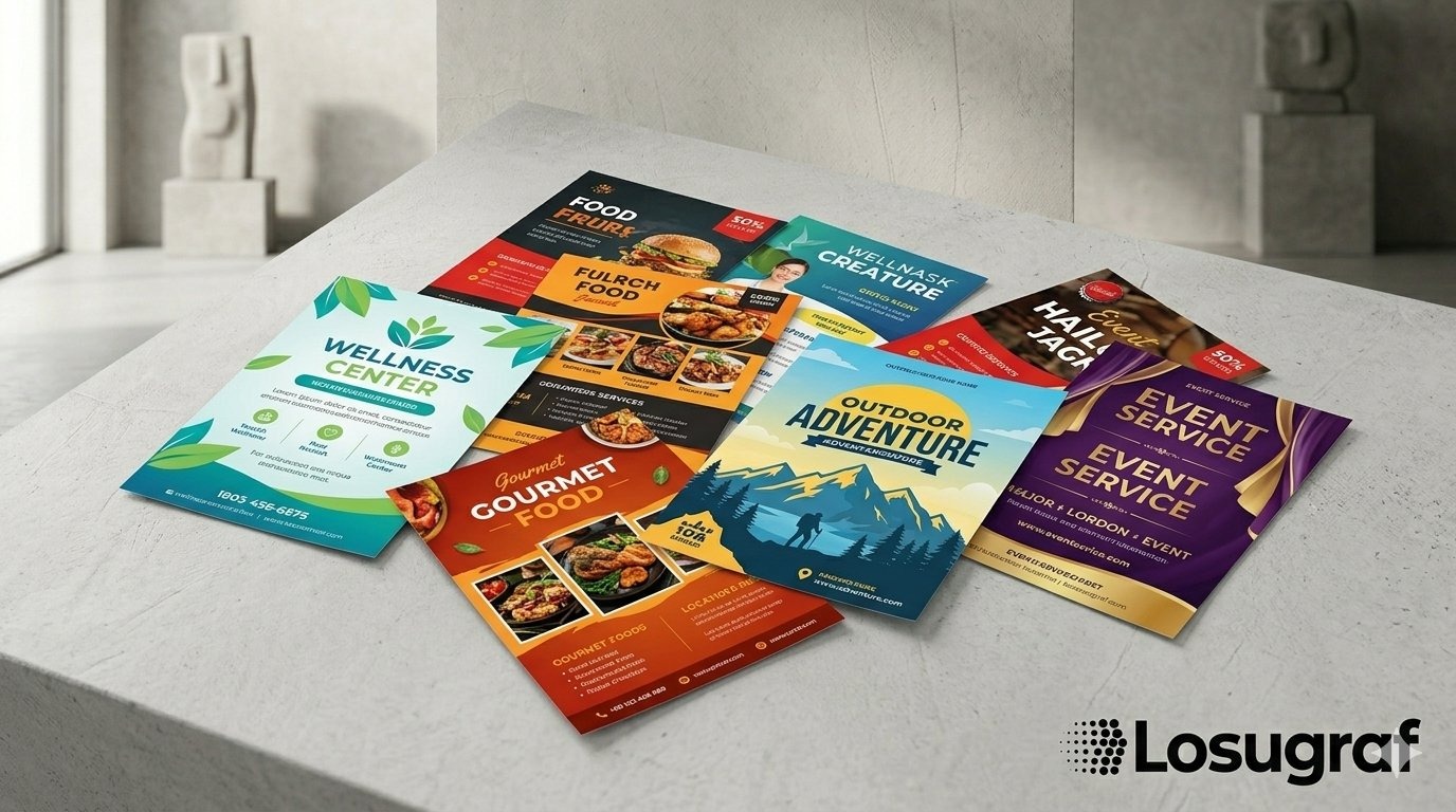 Volantes y flyers promocionales